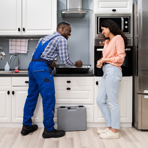 can you provide an estimate for cooktop repair before beginning any work in Cambridge ID